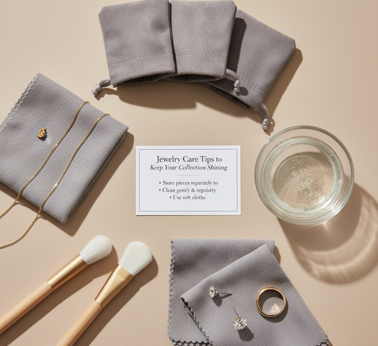 Caring for Your Jewelry: Tips to Keep Your Pieces Sparkling"