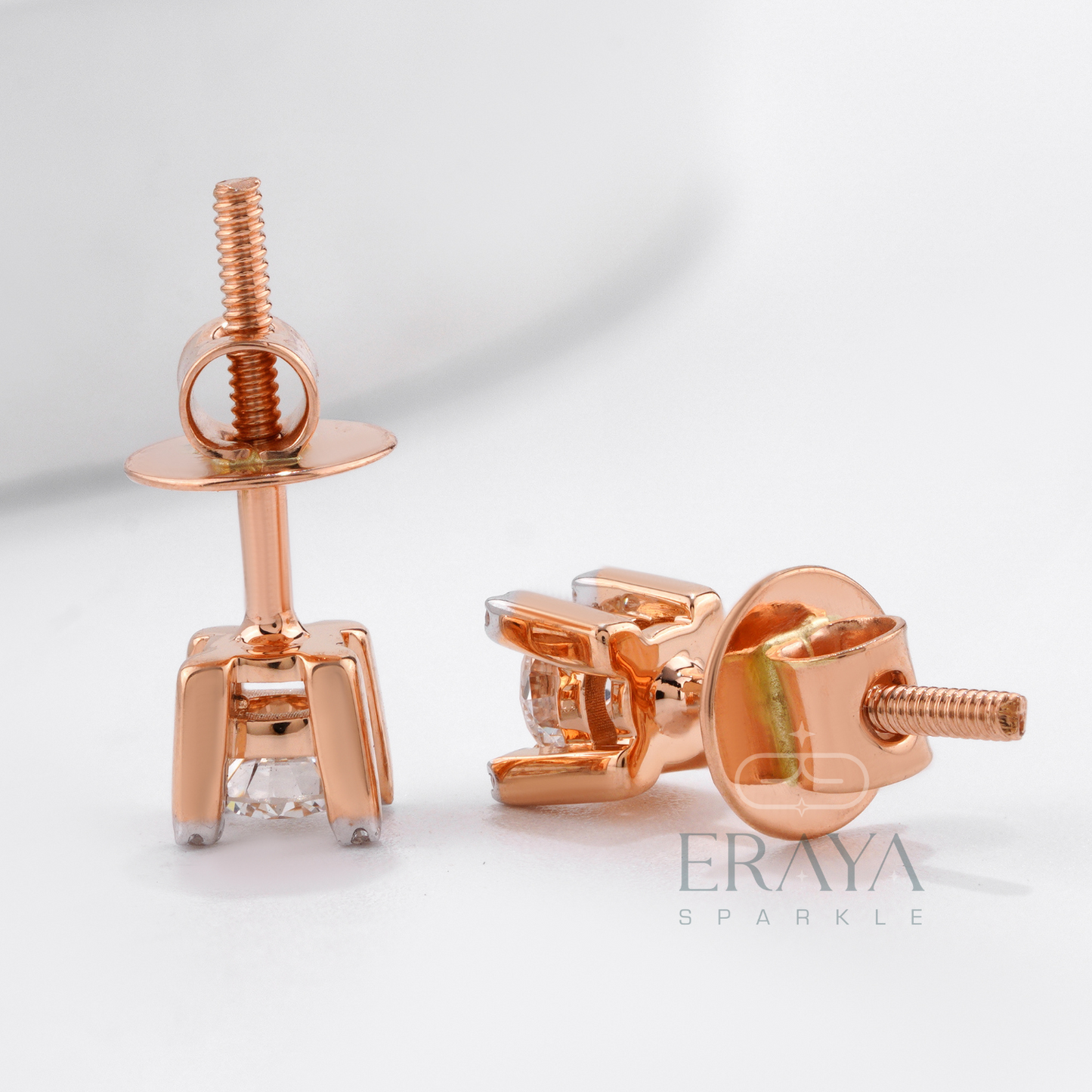 solitaire-stud-earrings-back-view