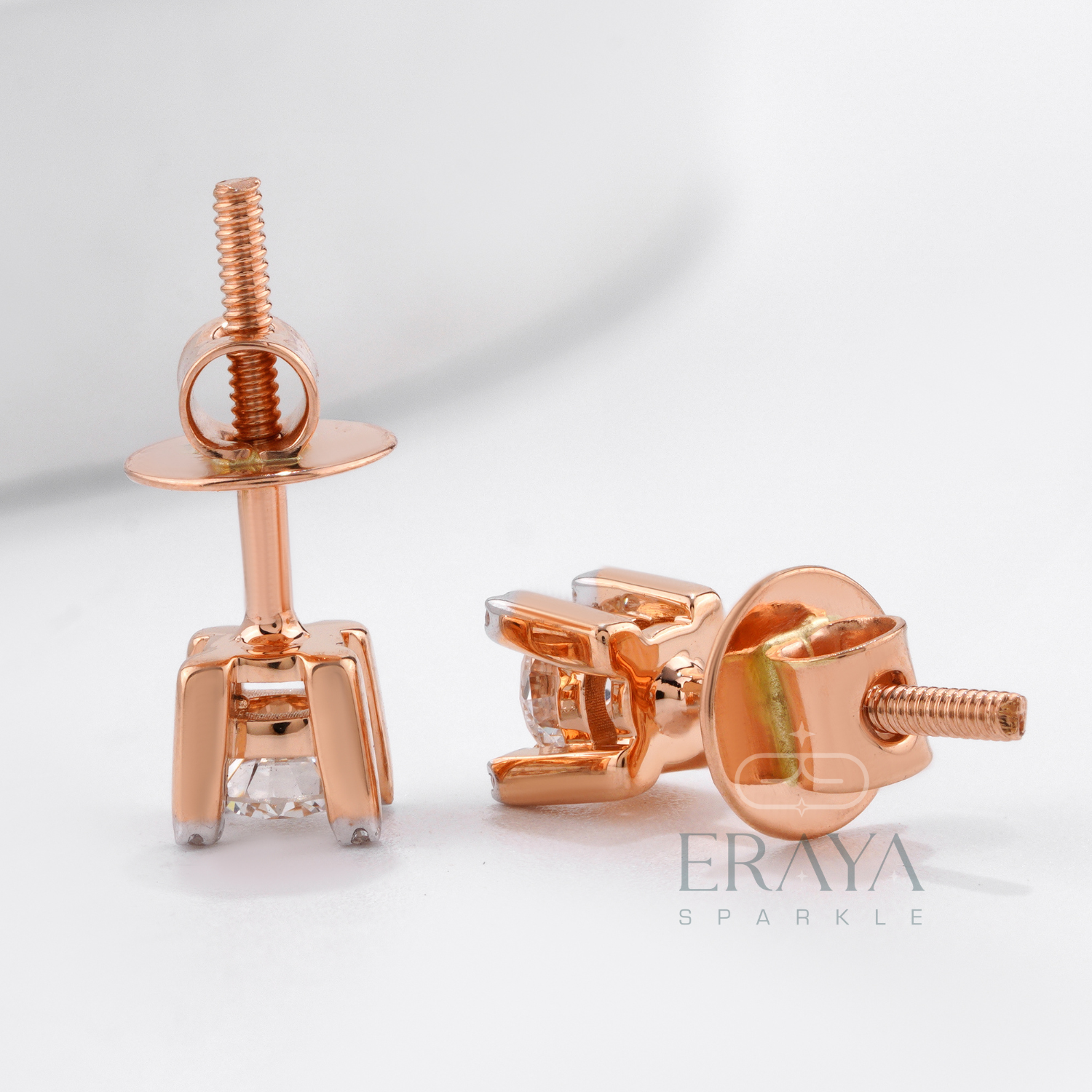 solitaire-stud-earrings-back-view