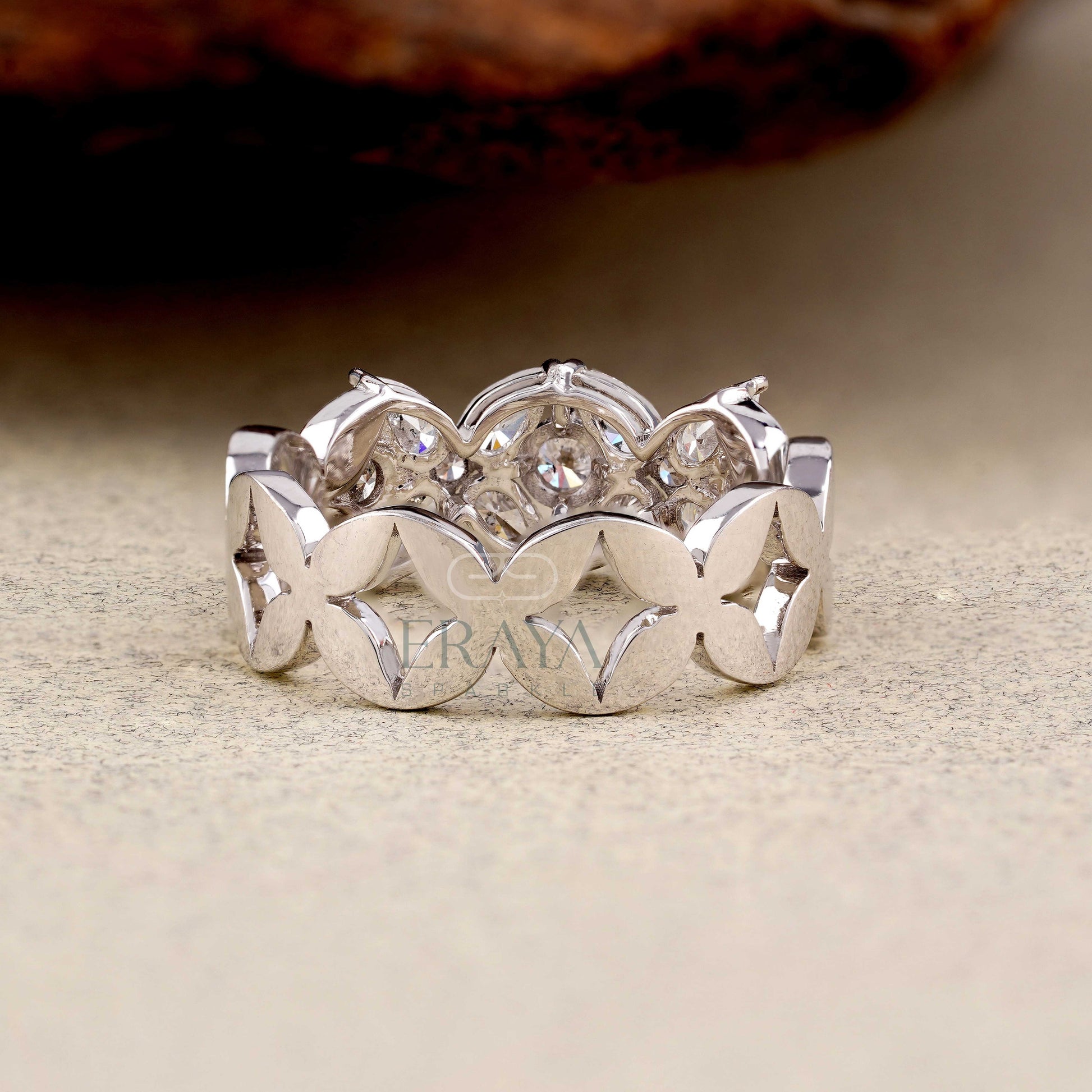 tear Shape Lab Grown Diamond Ring