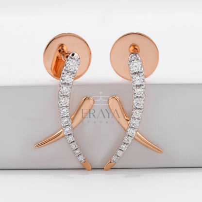 lab-grown-diamond-twist-earrings-side-curved-silhouette