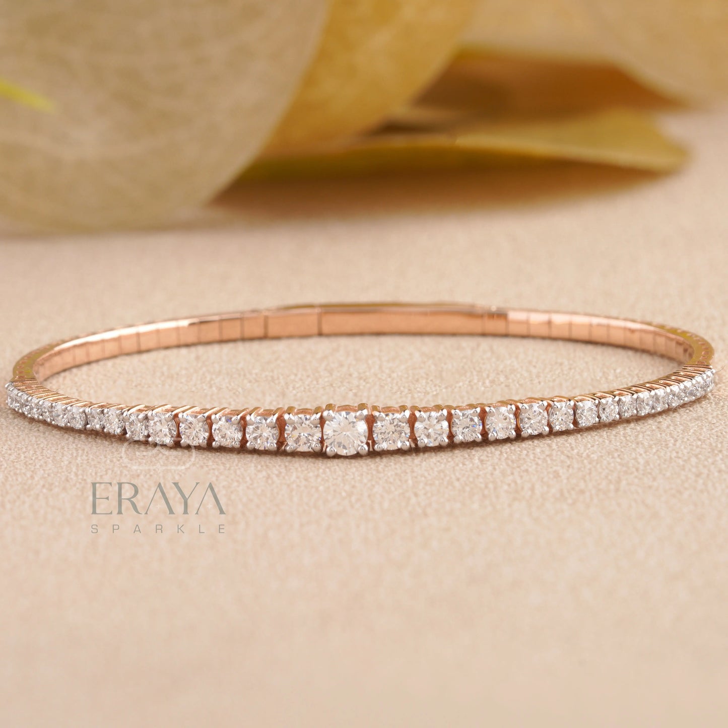 Dainty Diamond Stacking Bracelet - erayasparkle